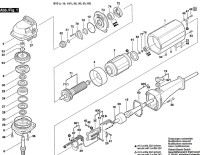 Bosch 0 602 303 004 ---- Hf-Angle Grinder Spare Parts